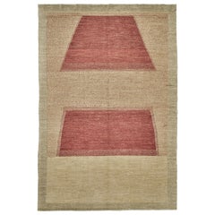 Mehraban Natural Dye Contemporary Design Rug Mondrian Collection