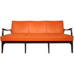 Mid-Century Modern Three-Seat Sofa