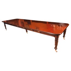 Antique 14 ft 6" William IV Extending Dining Table 19th Century