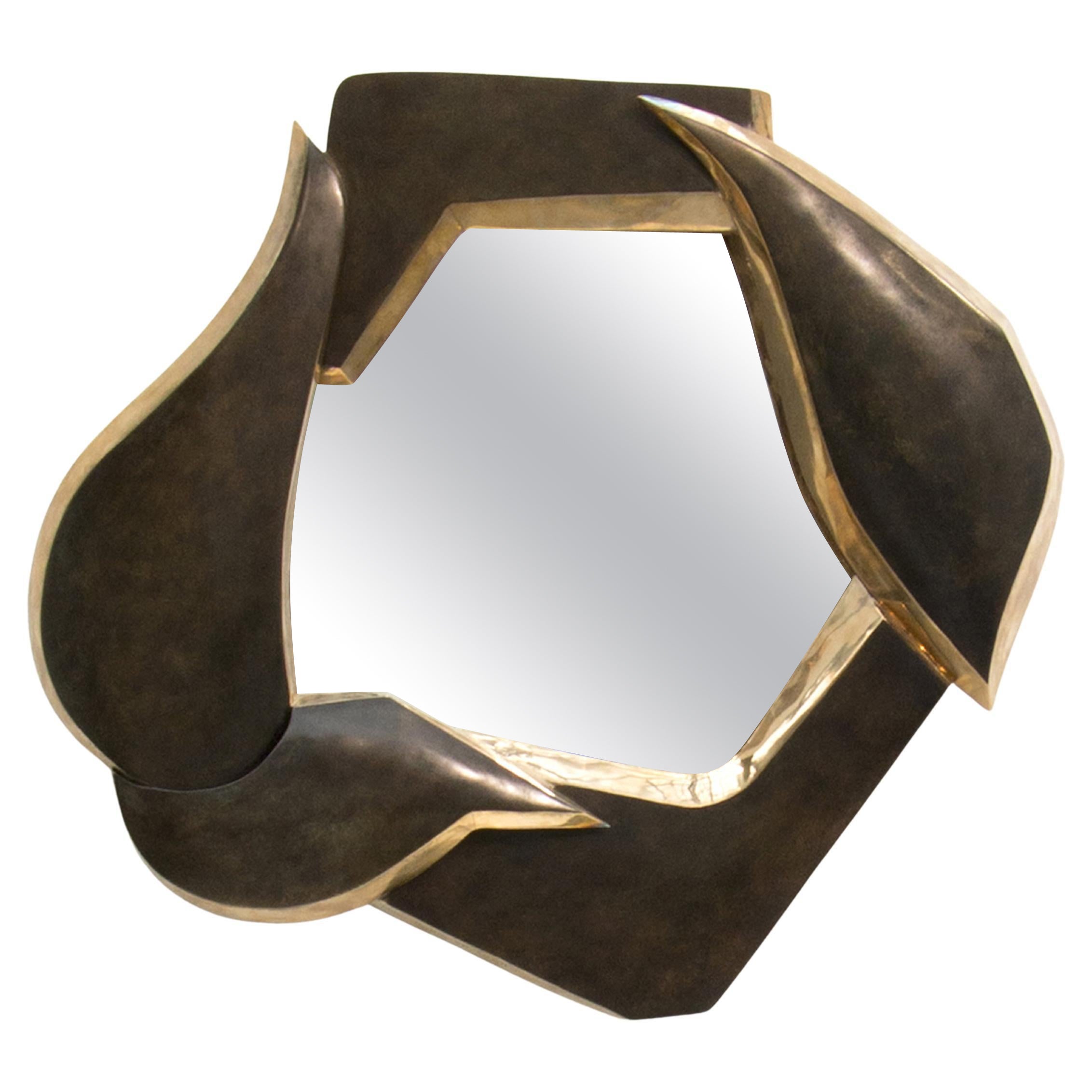 Bronze Mirror by Elie Hirsch