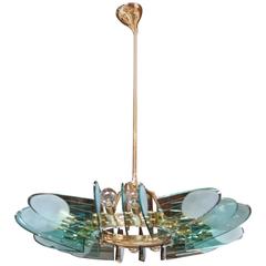Italian Chandelier Attributed to Veca, Milano 7