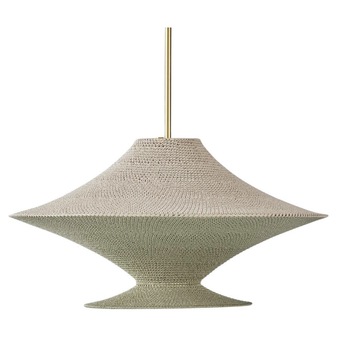 Hand Crafted Jupe Solitaire Pendant, Ø60cm/23.6in