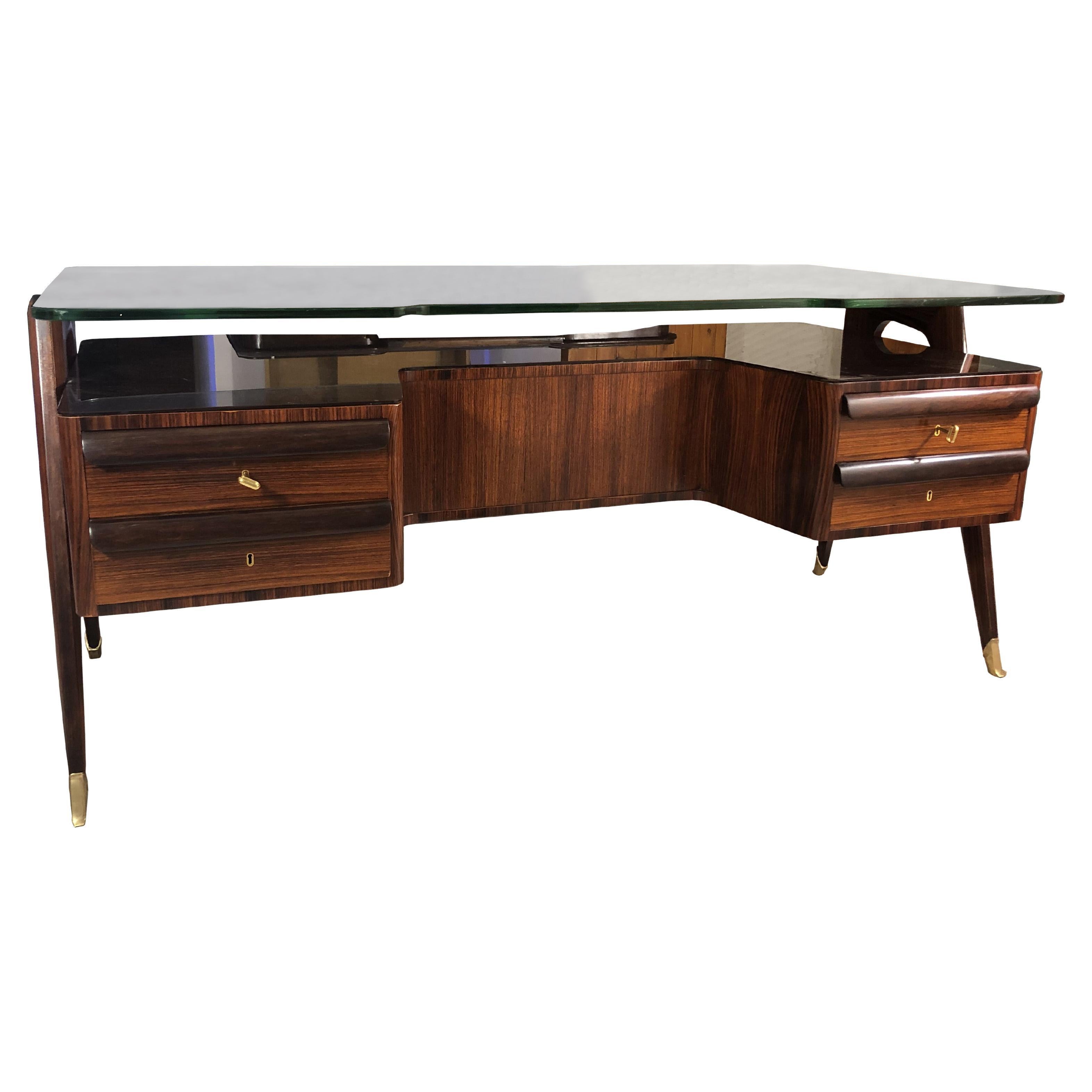 Grand bureau de direction, design Vittorio Dassi, Italie, années 1950