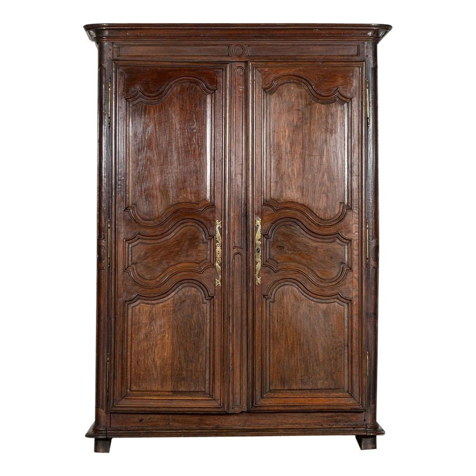 19thC French Oak Armoire