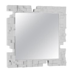 Specchio da parete Pixel Milky White dello Studio A