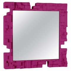 Specchio da parete Pixel Sweet Fuchsia di Studio A.