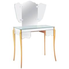 Art Deco Mirrored Vanity Circa 1930 5