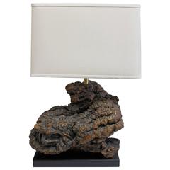 Burl Wood Lamp 12