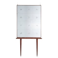 Astrological Mirror Console - Italy, 1940s