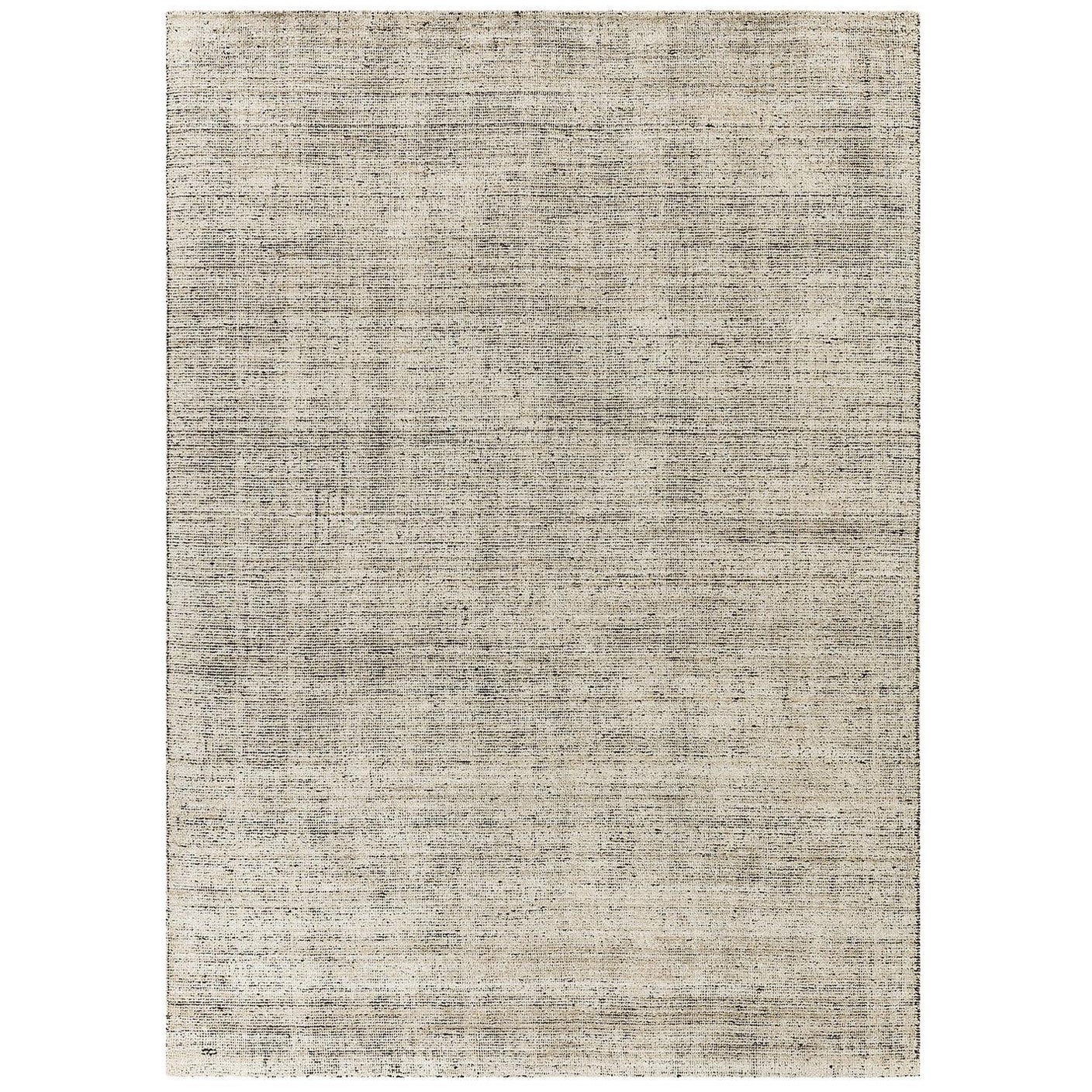 Alfombra rectangular Artisan Opposite Loom 400 de seda de bambú y lana by Mohebban