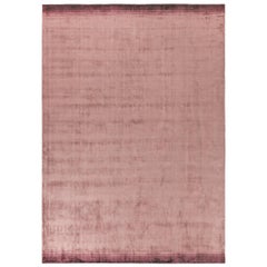 Alfombra rectangular Artisan Blush Touch 360 en viscosa tejida a mano by Mohebban