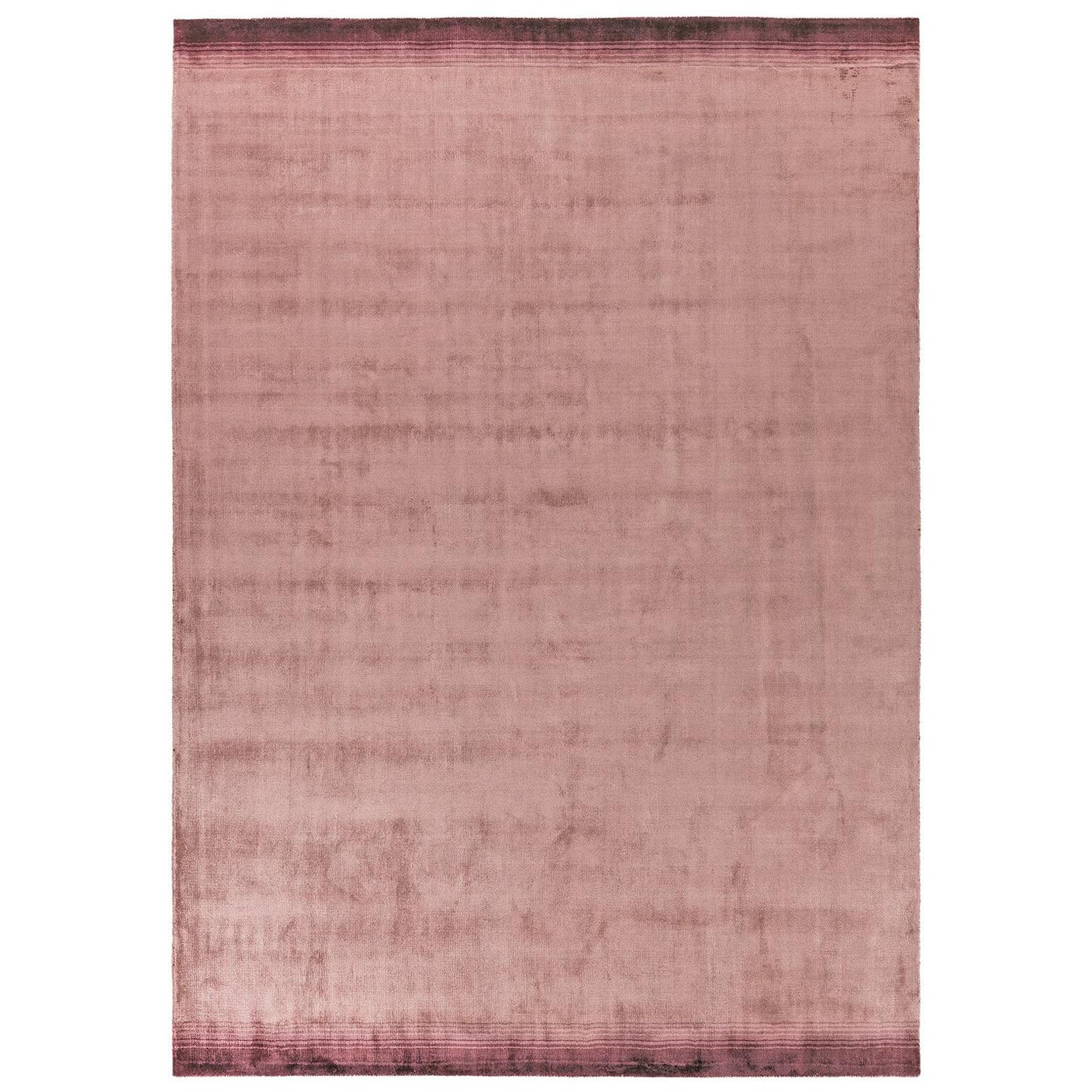 Alfombra rectangular Artisan Blush Touch 240 en viscosa tejida a mano by Mohebban
