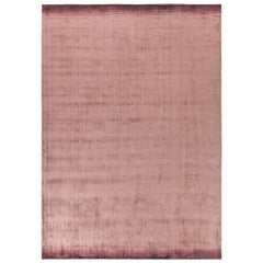 Alfombra rectangular Artisan Blush Touch 240 en viscosa tejida a mano by Mohebban