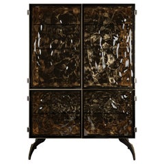 Ripple Tall Cabinet by Three One Four Studio