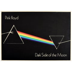 Original Vintage Music Poster Pink Floyd The Dark Side of the Moon Thorgerson
