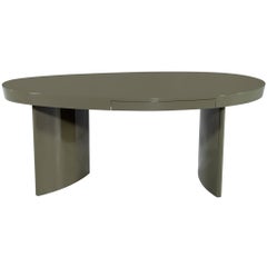 Modern Oval Green Cadence Writing Desk by Century Furniture