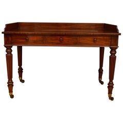 Antique Gillows of Lancaster Mahogany Writing Table