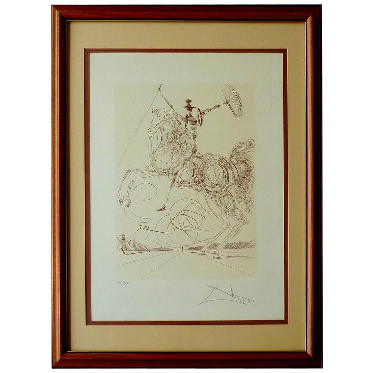 Don Quixote by Salvador Dalí For Sale at 1stdibs
