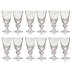 48 Exceptional Steuben Baluster Water Goblets