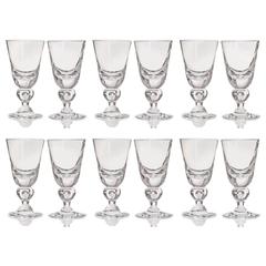 48 Exceptional Steuben Baluster Water Goblets