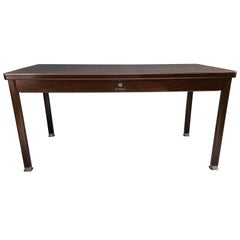 Used Classic Modernist Shaw Walker Steel Desk Writing Table