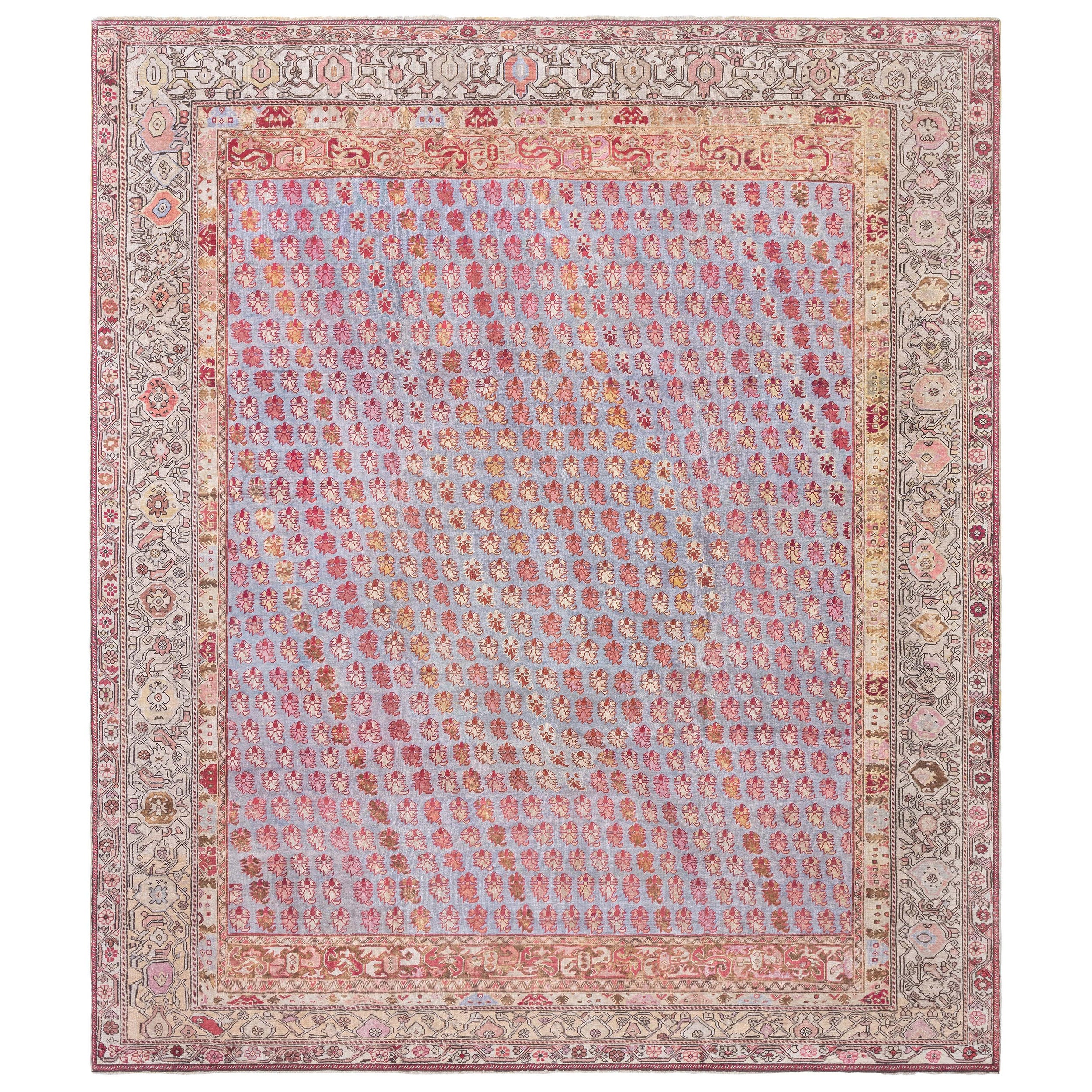 Doris Leslie Blau Antique Turkish Ghiordes Rug
