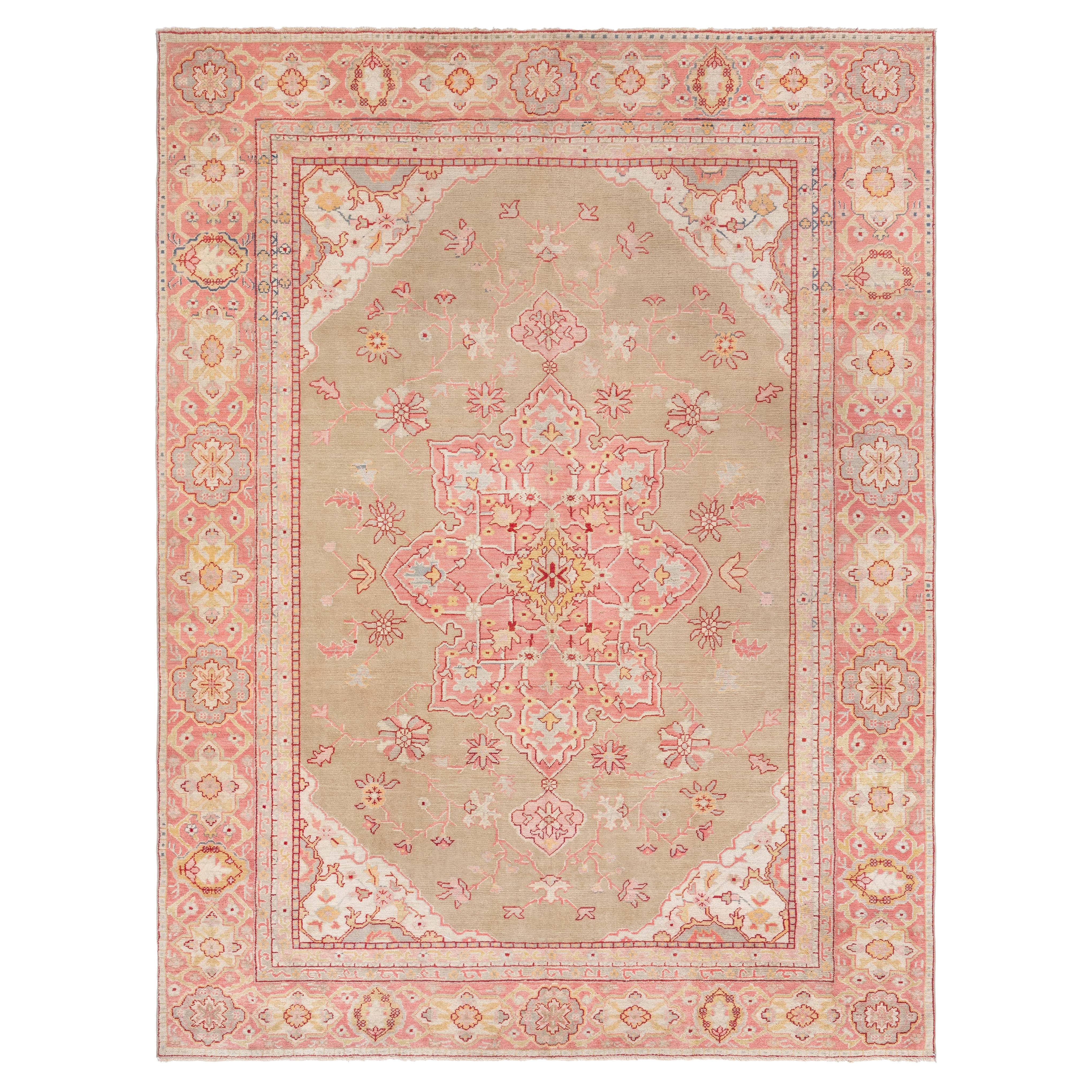 Doris Leslie Blau Antique Turkish Oushak Rug