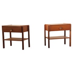 Table de chevet danoise en teck du milieu du siècle, 1960s
