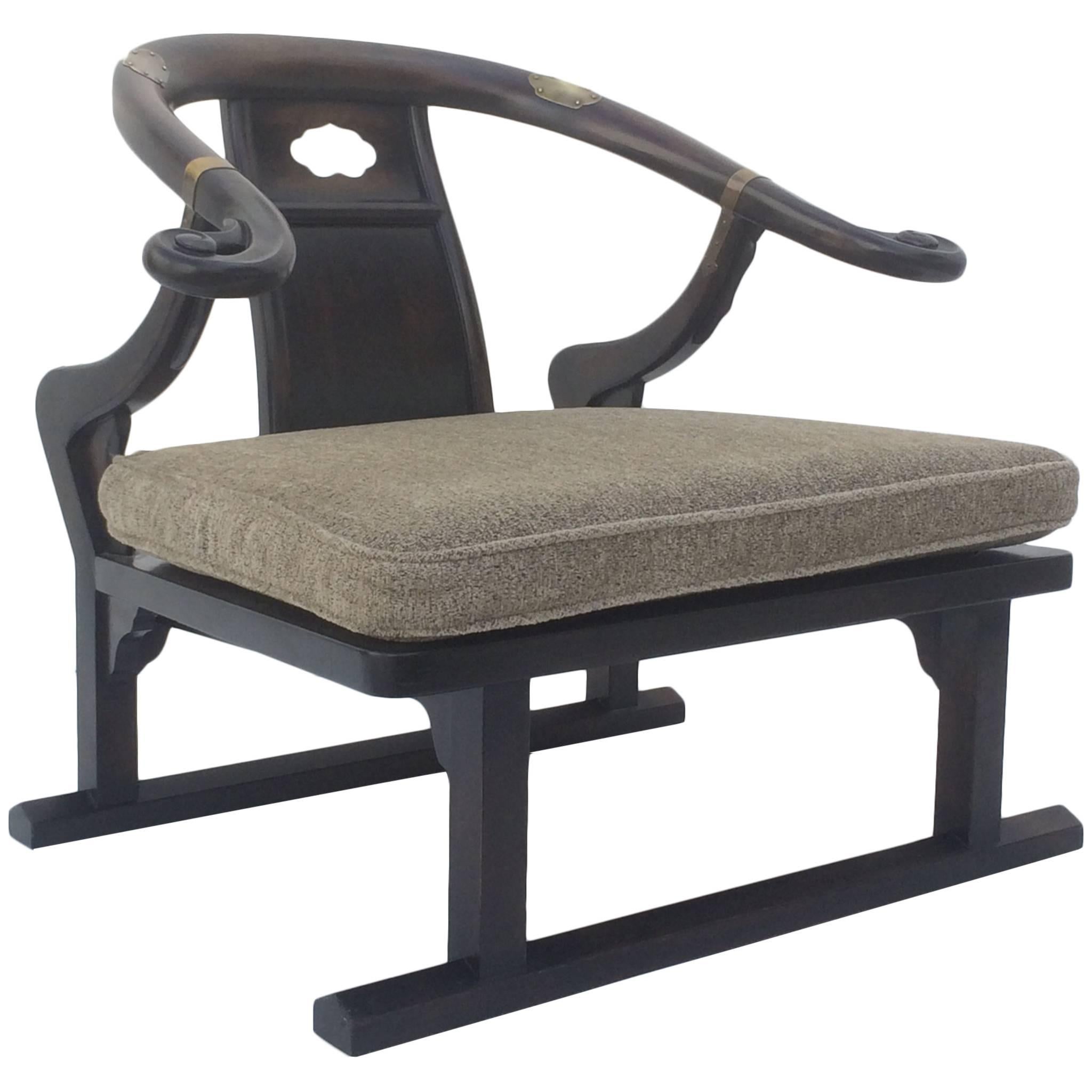 Walnut Lounge Chair by Baker Furniture Company