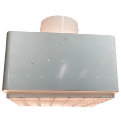 Rare "Starry Sky" Ceiling Lamp Model. A E 39 in White, Itsu 1950s