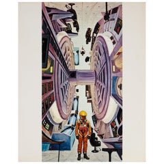 2001 A Space Odyssey Space Station Interior Italienisches Stillleben in Übergröße, Bob McCall
