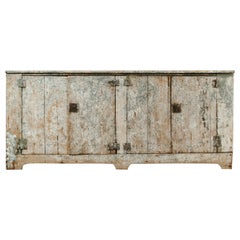 19th century Spanish industrial 4doors buffet