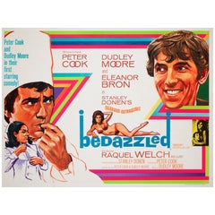 Bedazzled 1967 UK Quad-Film, Filmplakat, Tom Chantrell