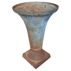 1930s Iron Cup of Simple Design for Garden. France