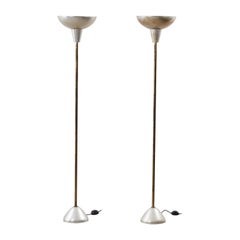 Pair of Luigi Caccia Dominioni LTE1 floor lamps for Azucena - Italy, 1940s