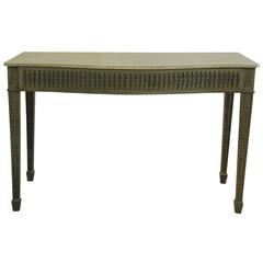 Early 20th Century Painted English Console