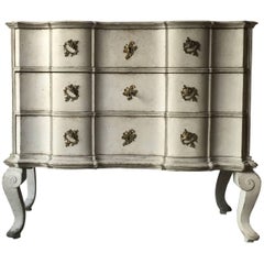 18th Century Danish Rococo Period Chest