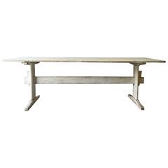 19th Century Swedish Trestle Table