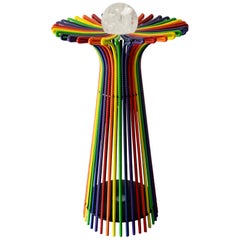 Sculpture arc-en-ciel de Christian Friedl