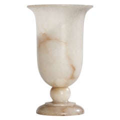 Spanish Designer, Table Lamp, Alabaster, Spain, 1940s