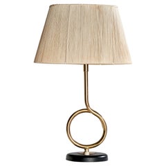 Valinte Oy, Lampada da tavolo, Ottone, Metallo, Tessuto, Finlandia, anni '60