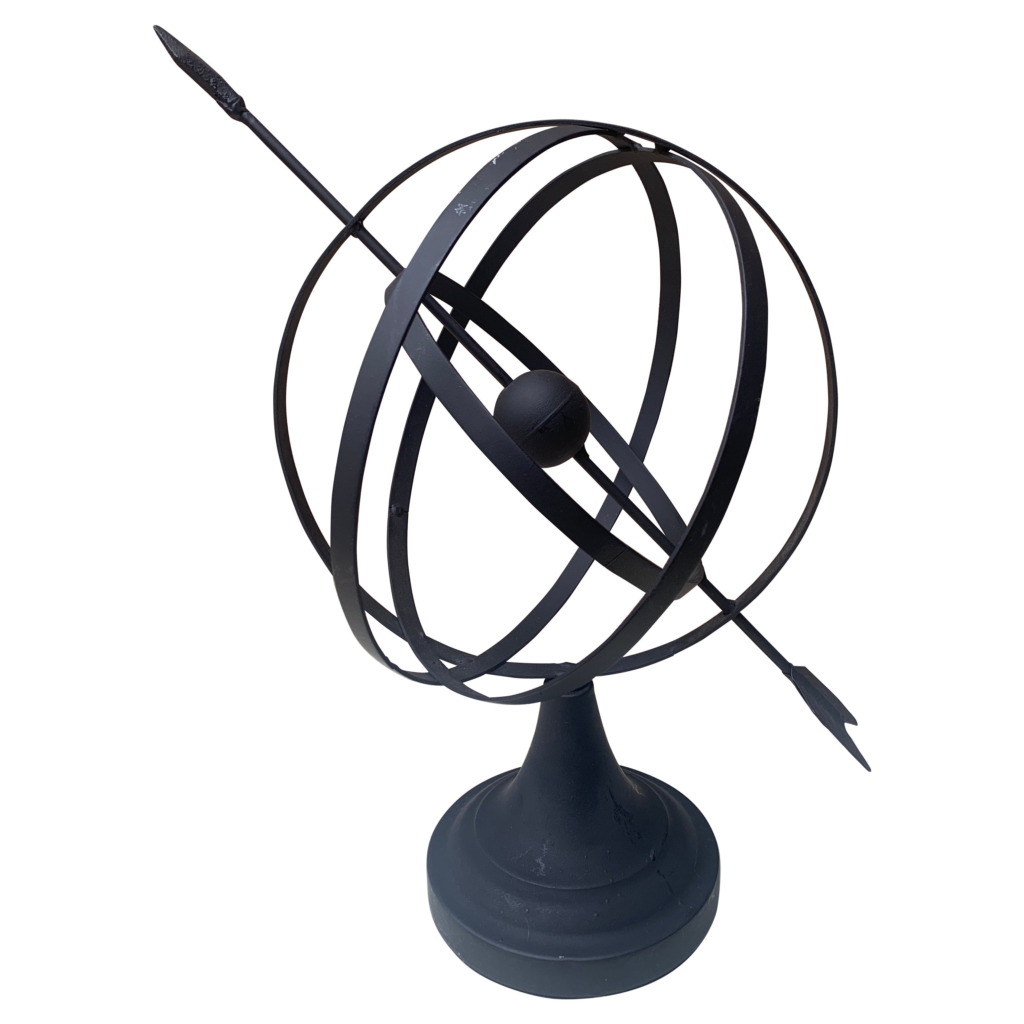 How do I use an armillary sundial?
