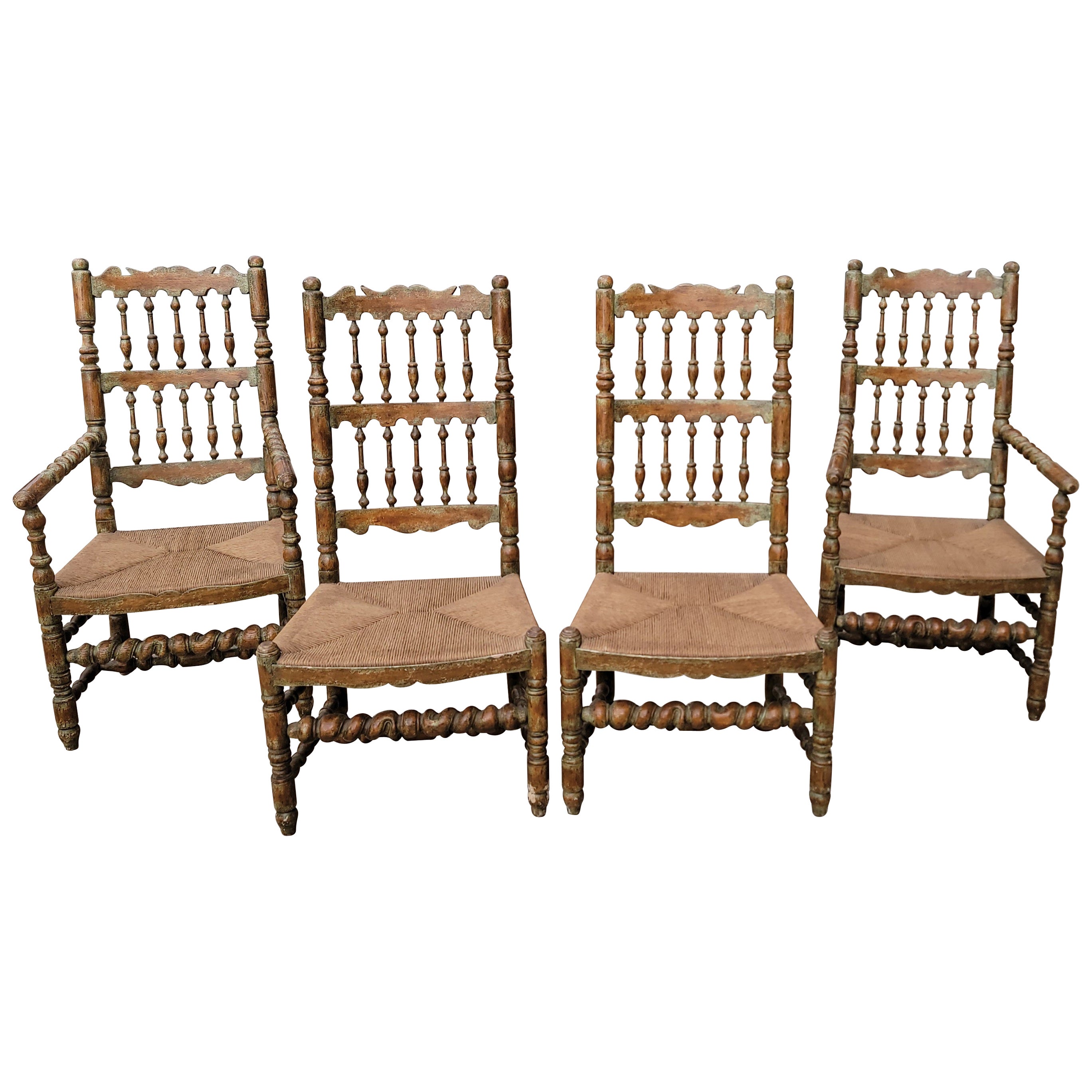 Set di quattro sedie Charles Pollock