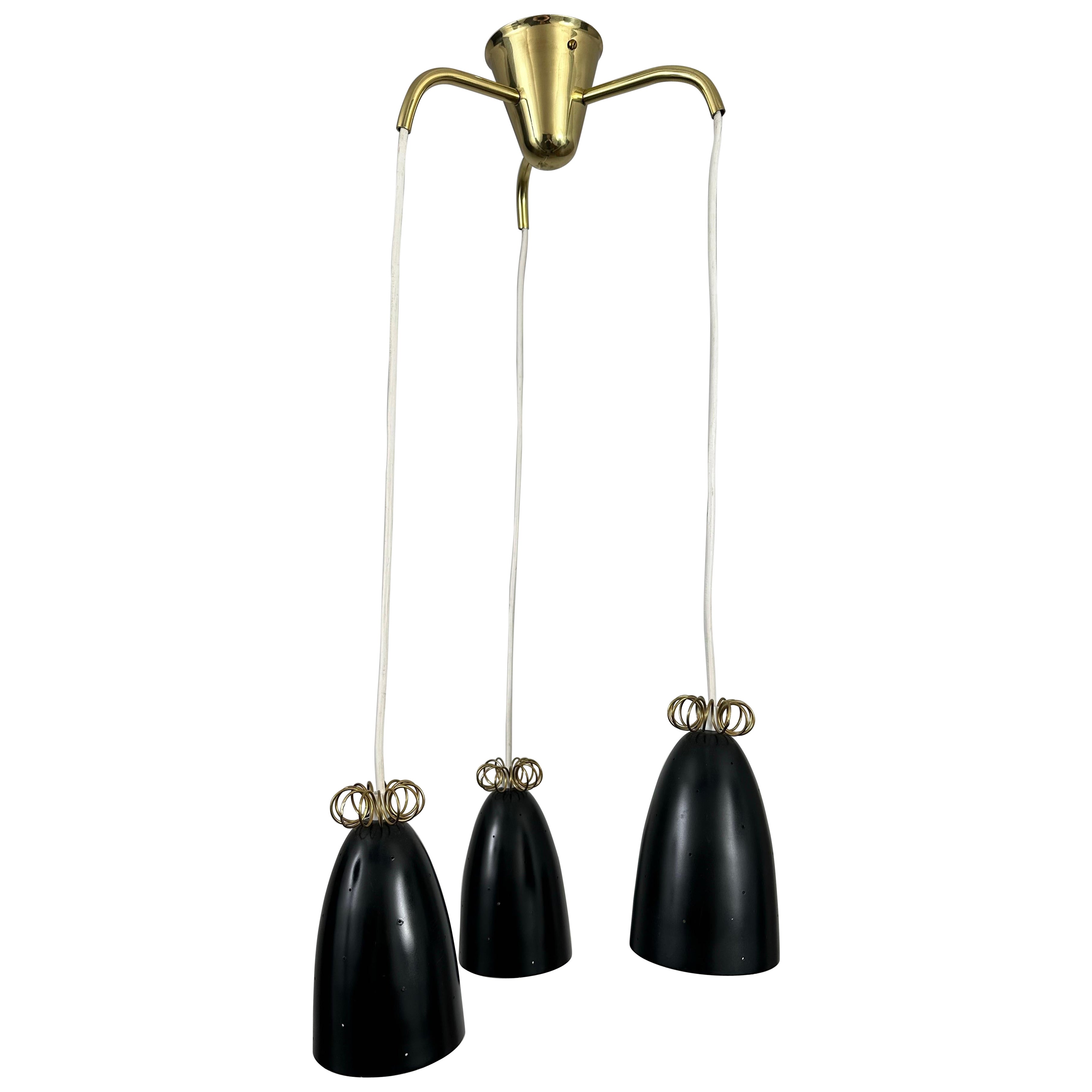 Ceiling Pendant by Itsu, Helsinki Finland, Mid 20th Century