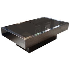 Willy Rizzo bar coffee table - 70s - Italian design
