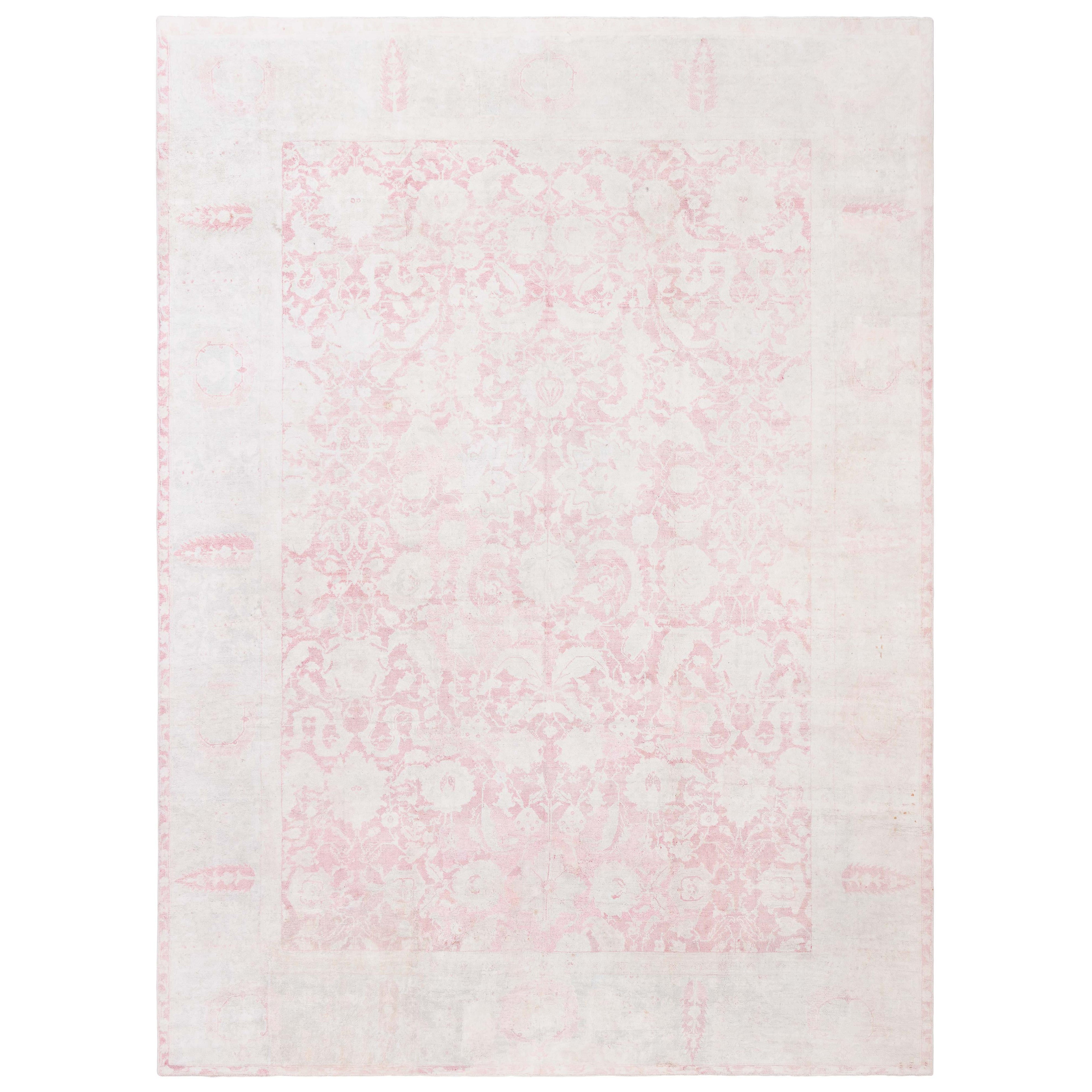 Doris Leslie Blau Authentic Indian Cotton Agra Rug