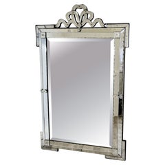 Superb Large 19th Century Venetian Cushion Mirror