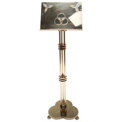 Modernist Brass Lectern, circa 1960