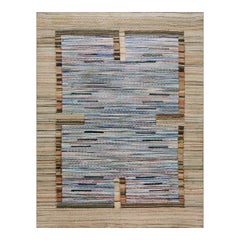 1930s American Rag Rug 6' 4" x 8' 2"