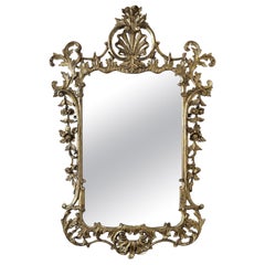 Chippendale Style Giltwood Mirror